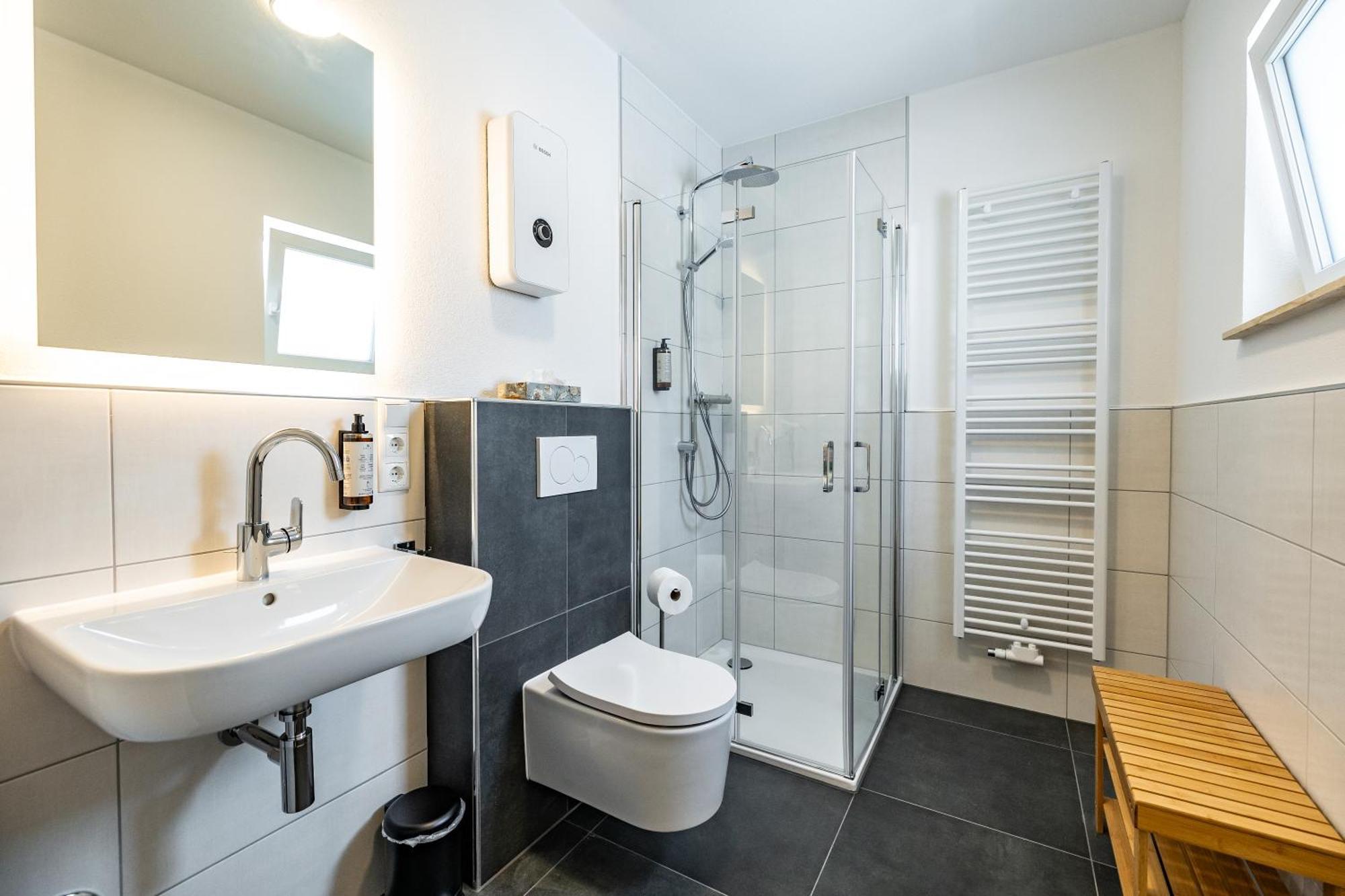 Prüm Eifelcomfort Modernes Apartment In Zentraler Lage מראה חיצוני תמונה